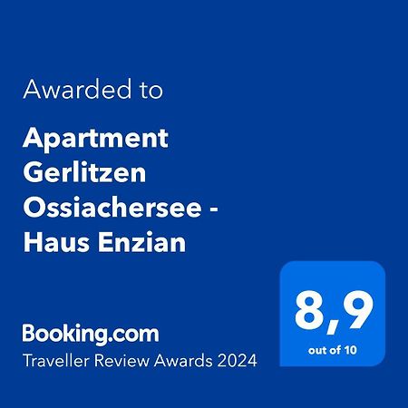 Apartment Gerlitzen Ossiachersee - Haus Enzian Treffen Buitenkant foto